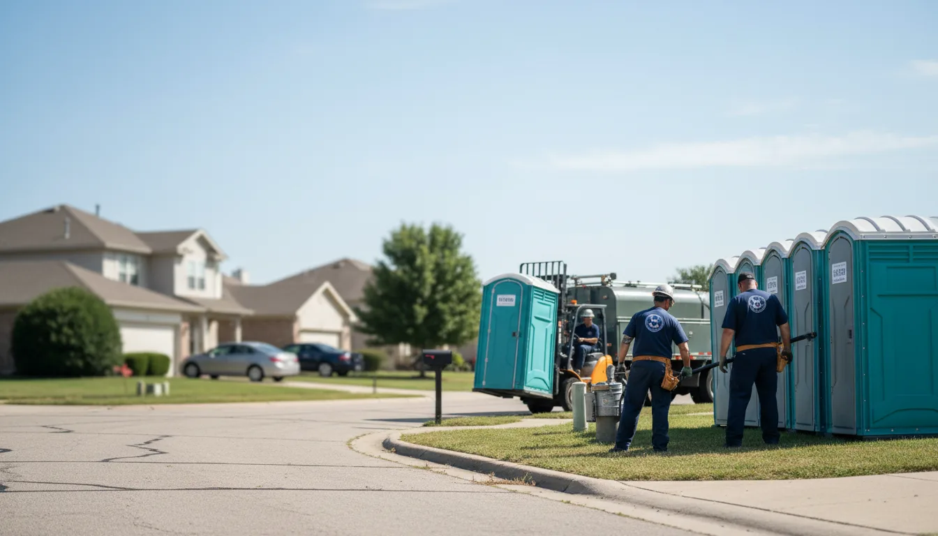 Porta Potty Rental in Arthur, IL near me